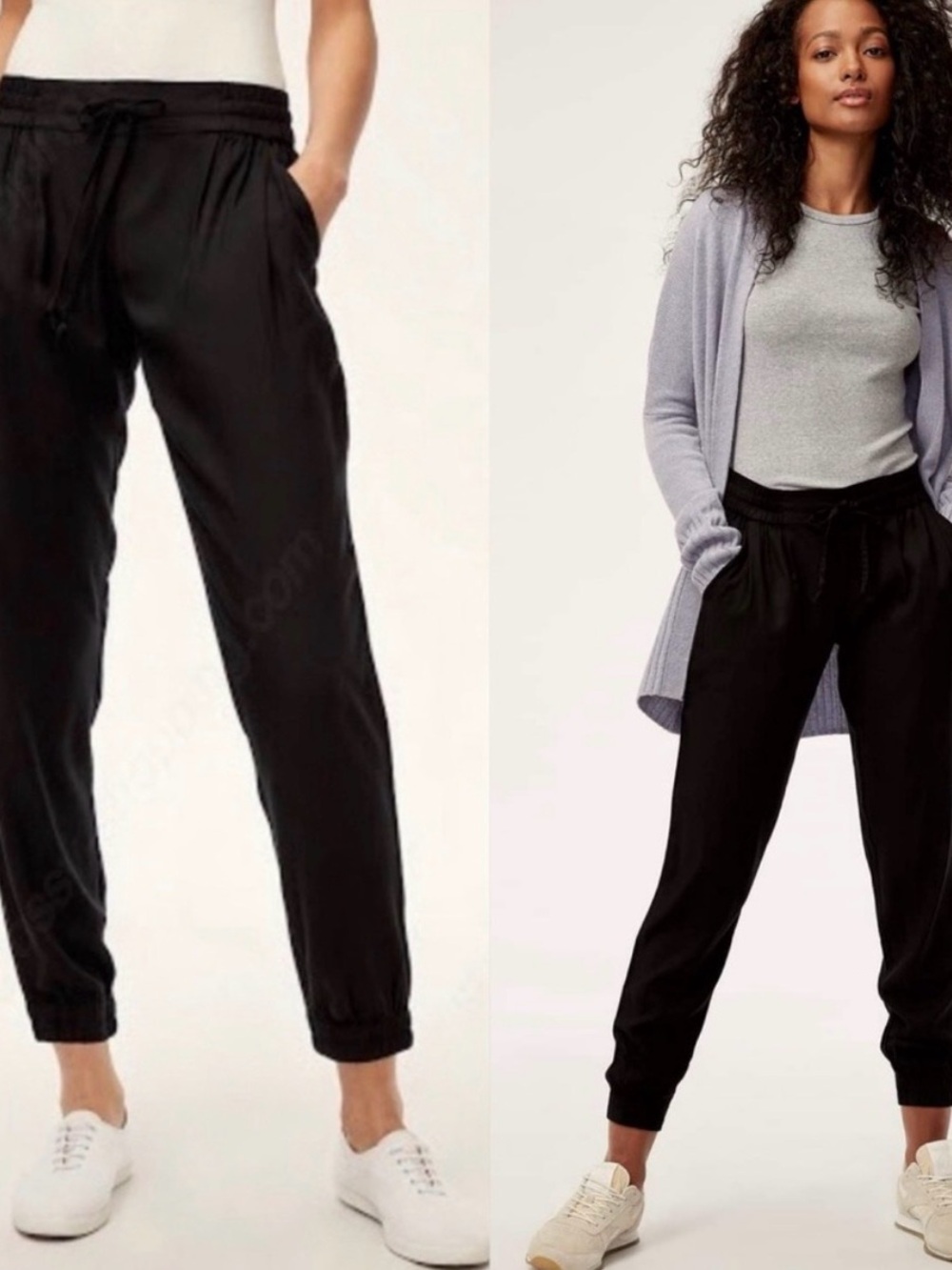 Talula Black Drawstring Joggers